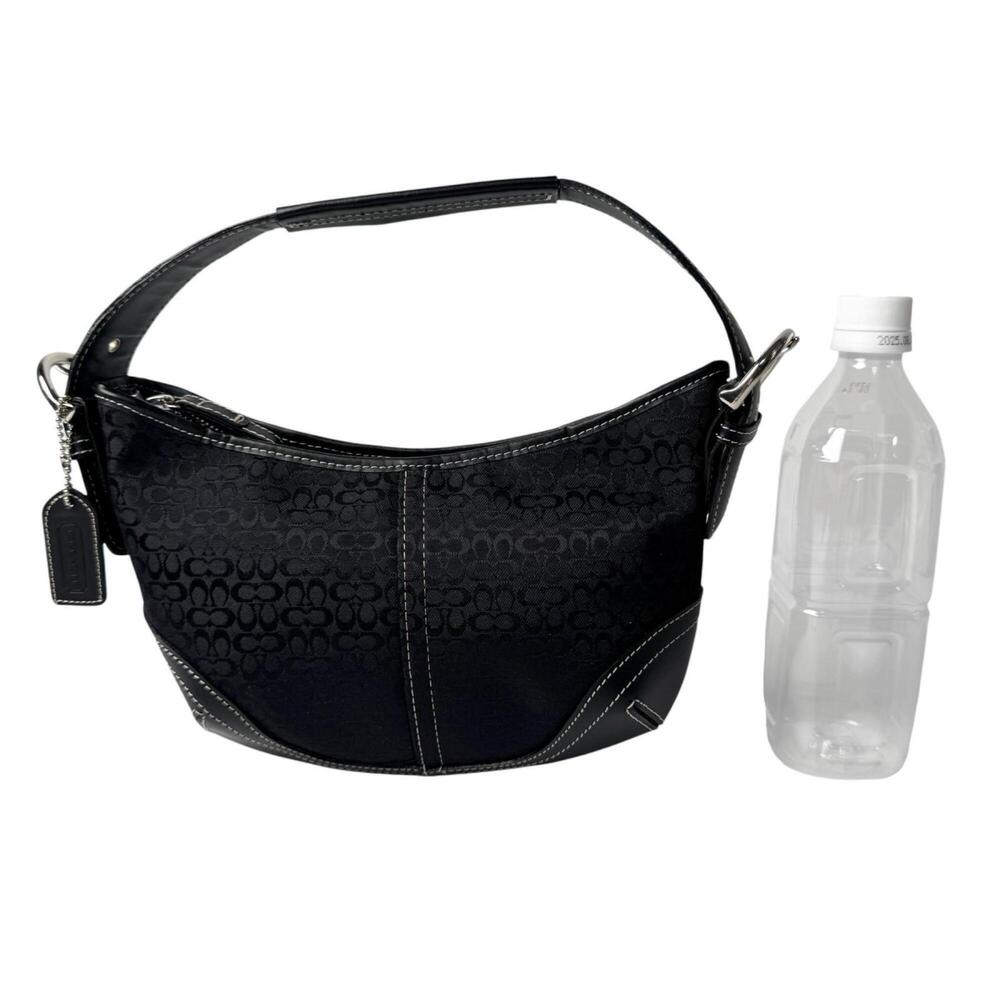 Coach Soho Mini Signature One-Shoulder Bag for Women - Gem